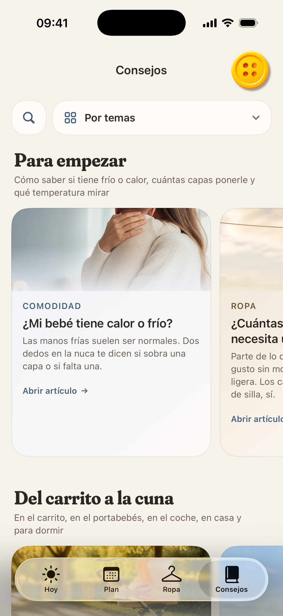 Consejos para saber si tu bebé tiene calor o frío y cuántas capas ponerle