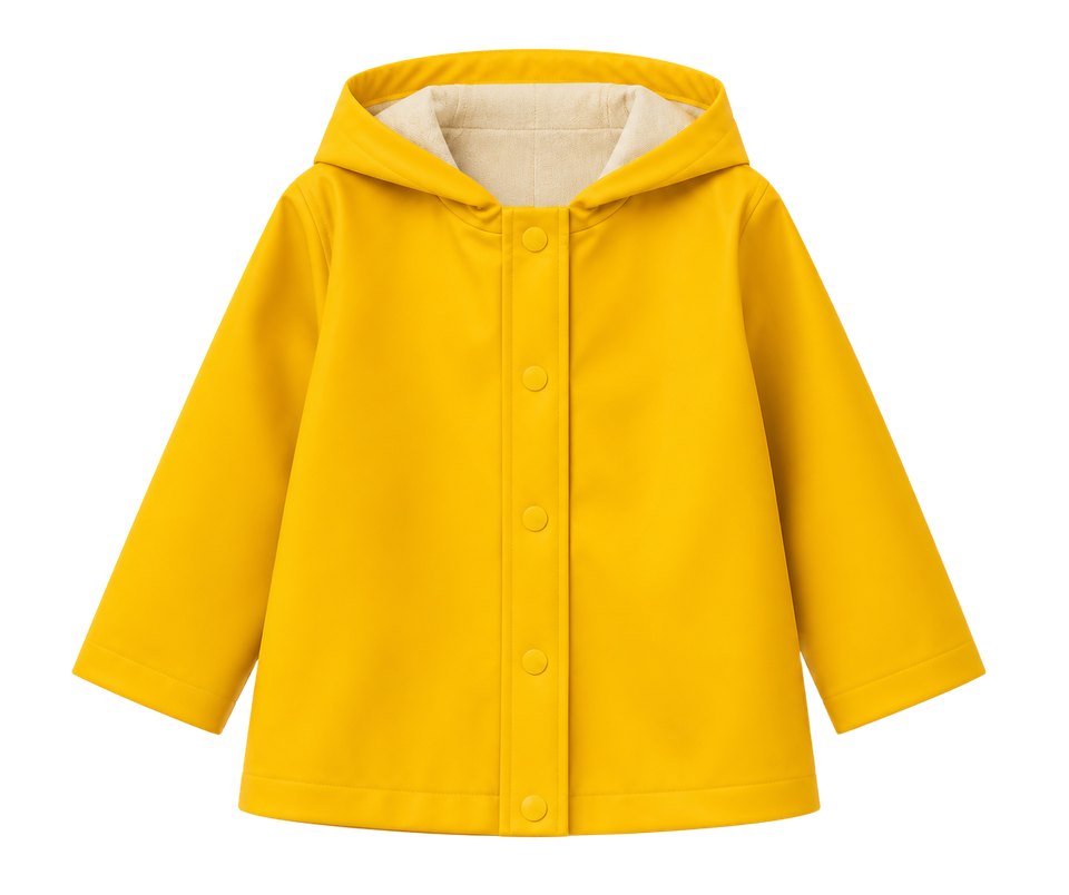 Warm raincoat